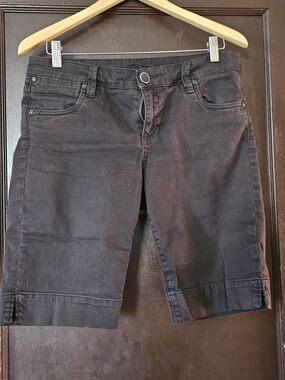 Kut from the Kloth Black Bermuda Shorts